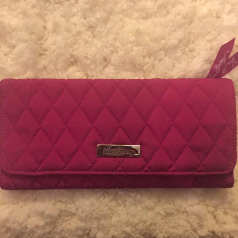 Vera Bradley Pink Quilted Wallet